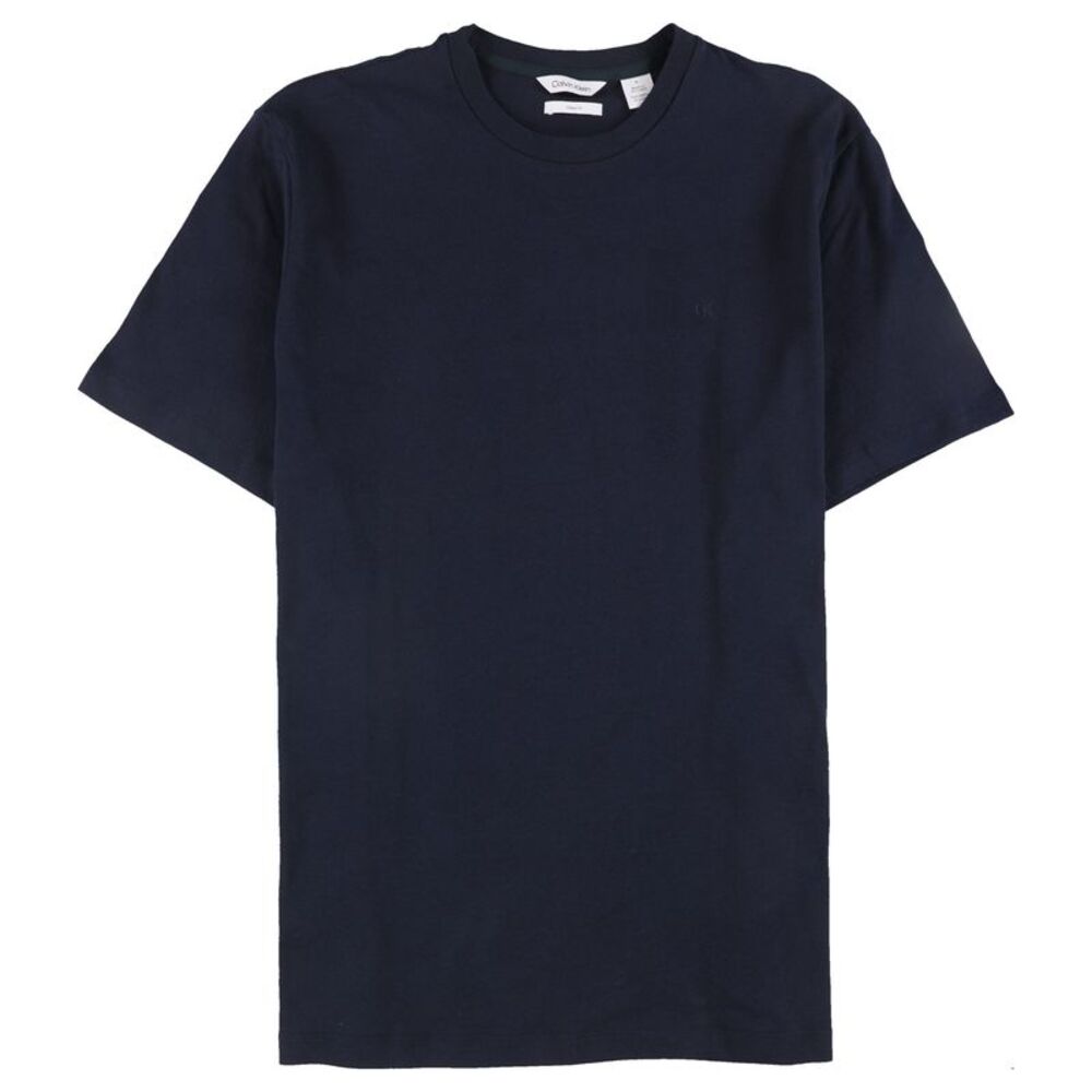 Calvin Klein Mens Embroidered Logo Basic T-Shirt, NWT